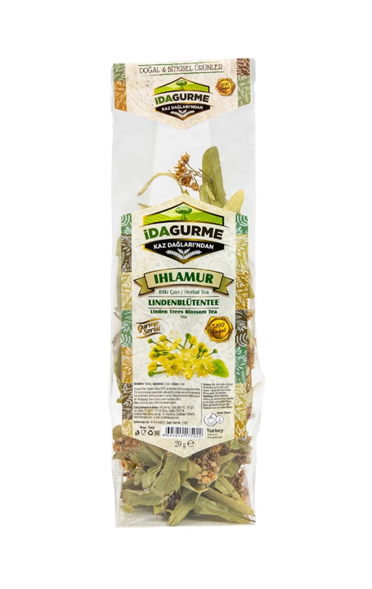 Ida Gurme Linden Tea 20g - Ida Gurme Ihlamur