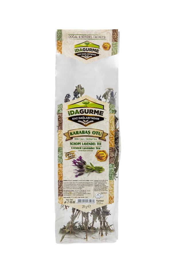Ida Gurme Crested Lavender Tea 20g - Ida Gurme Karabaş Otu Çayı