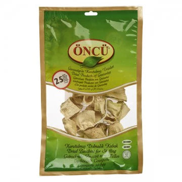 Oncu Dried Zuccini 25pcs - Oncu Dolmalik Kuru Kabak