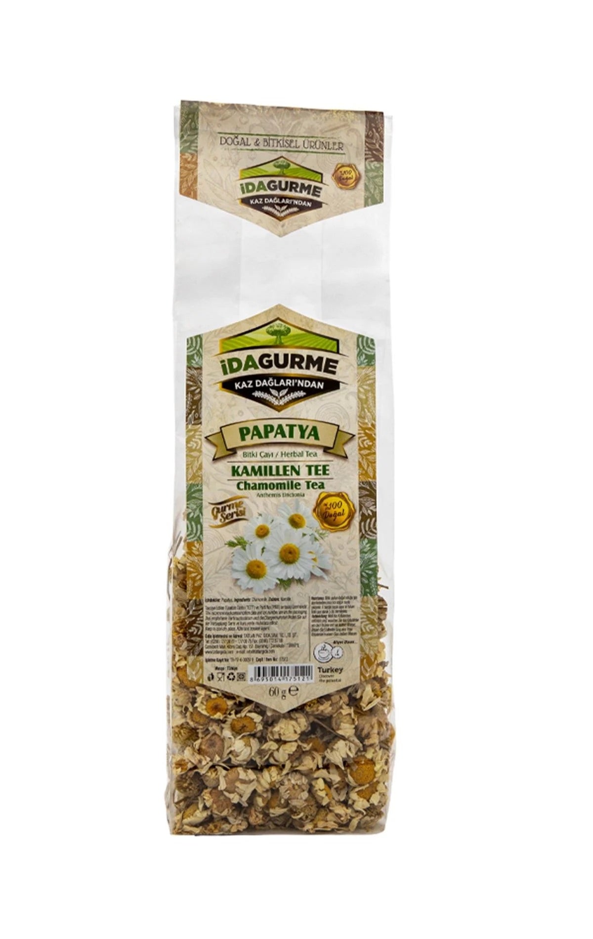Ida Gurme Chamomile Tea 60g - Ida Gurme Papatya Çayı